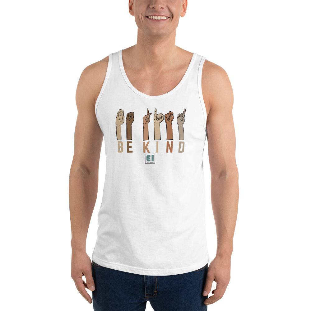 Men’s Staple Tank Top/Be-Kind - Enet Images