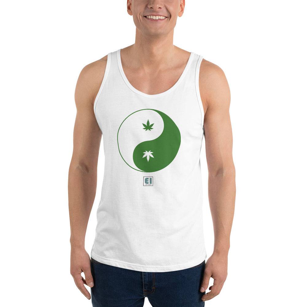 Men’s Staple Tank Top/Canabis - Enet Images