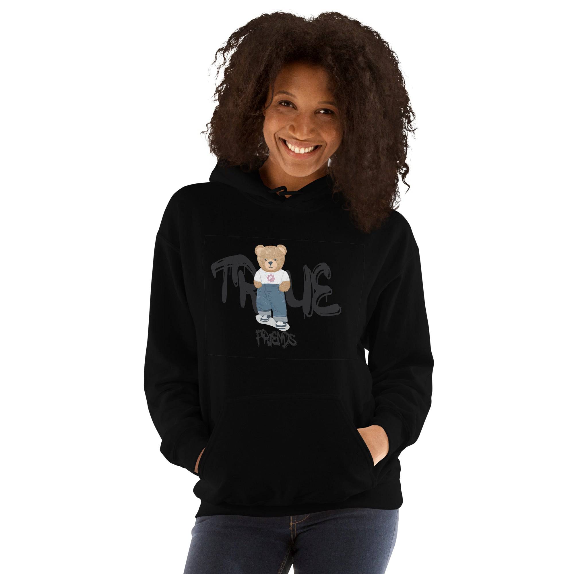 Unisex Hoodie/TeddyBear-True-Friends - Enet Images