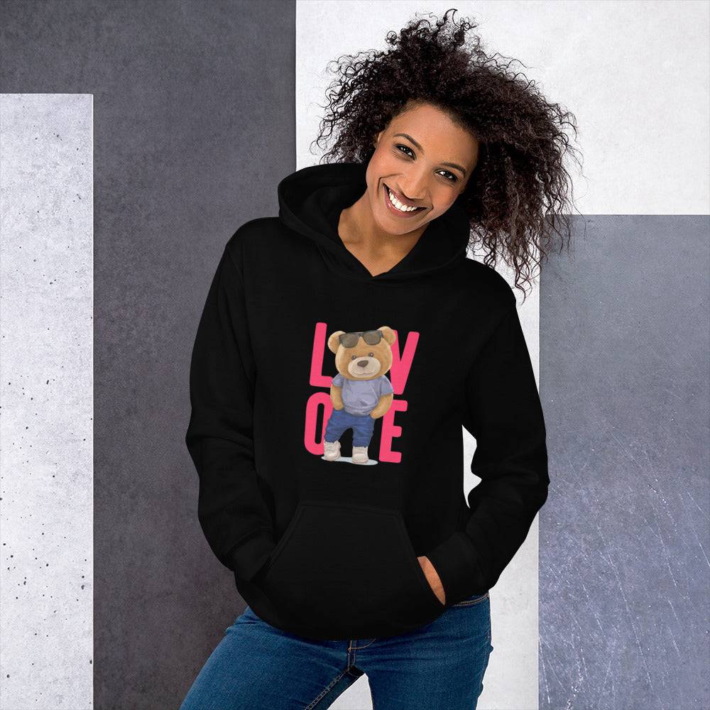Unisex Hoodie/TeddyBear-Love - Enet Images