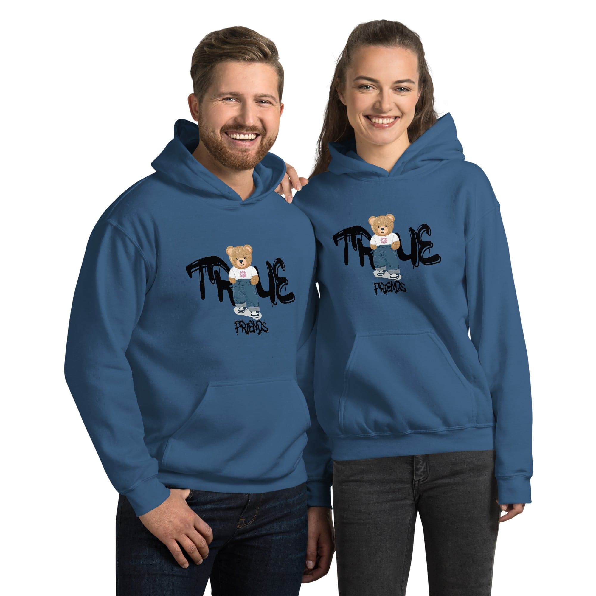 Unisex Hoodie/TeddyBear-True-Friends - Enet Images