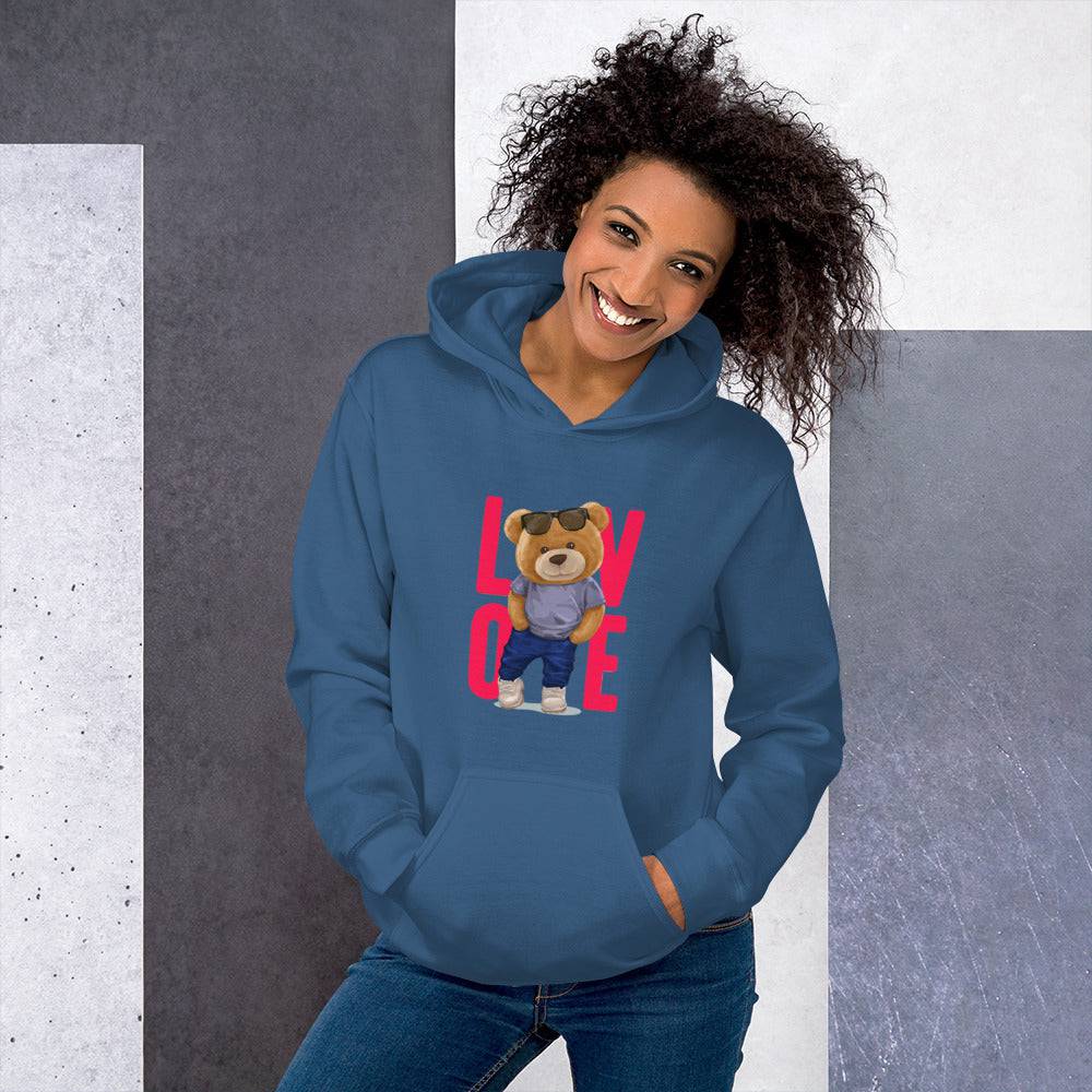 Unisex Hoodie/TeddyBear-Love - Enet Images