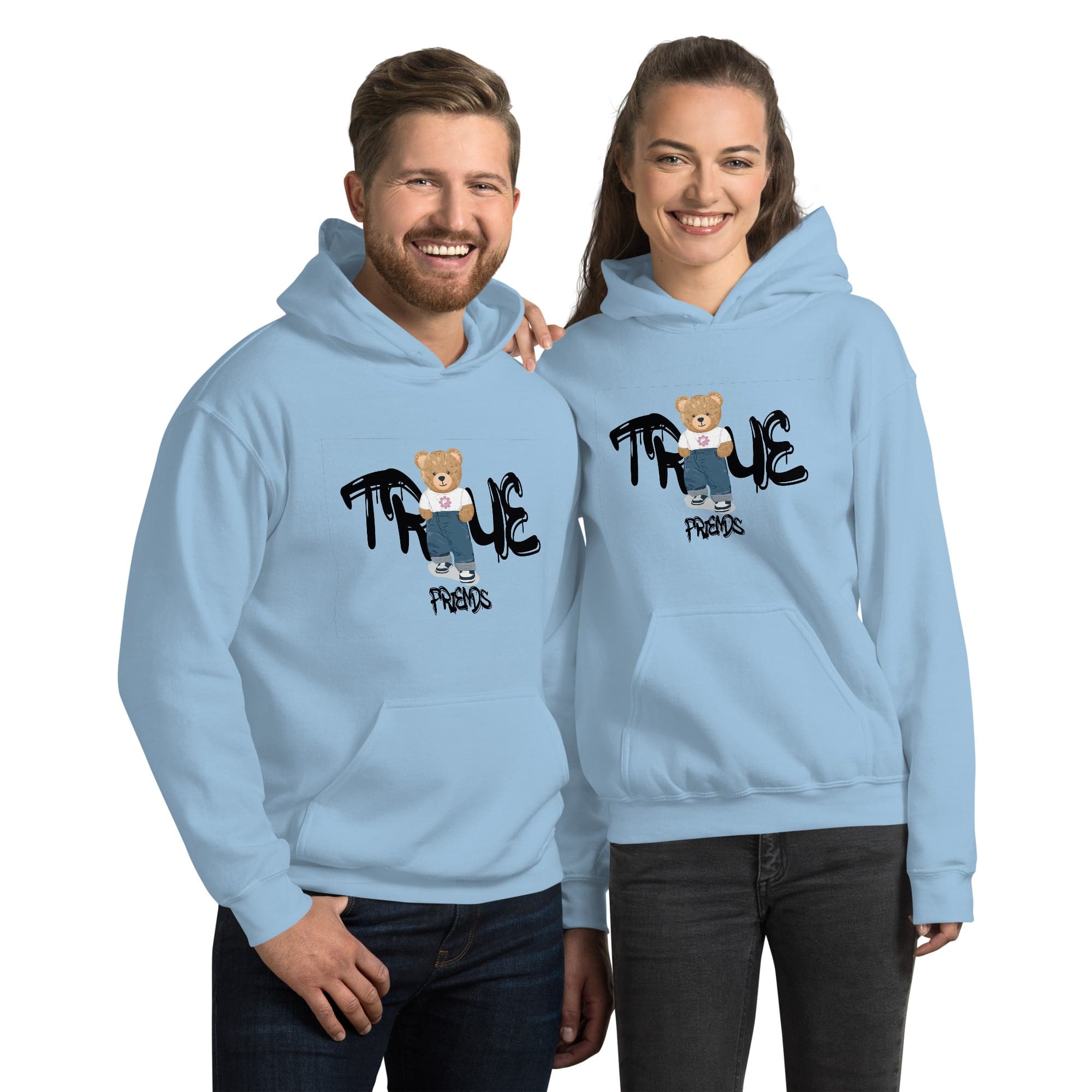 Unisex Hoodie/TeddyBear-True-Friends - Enet Images