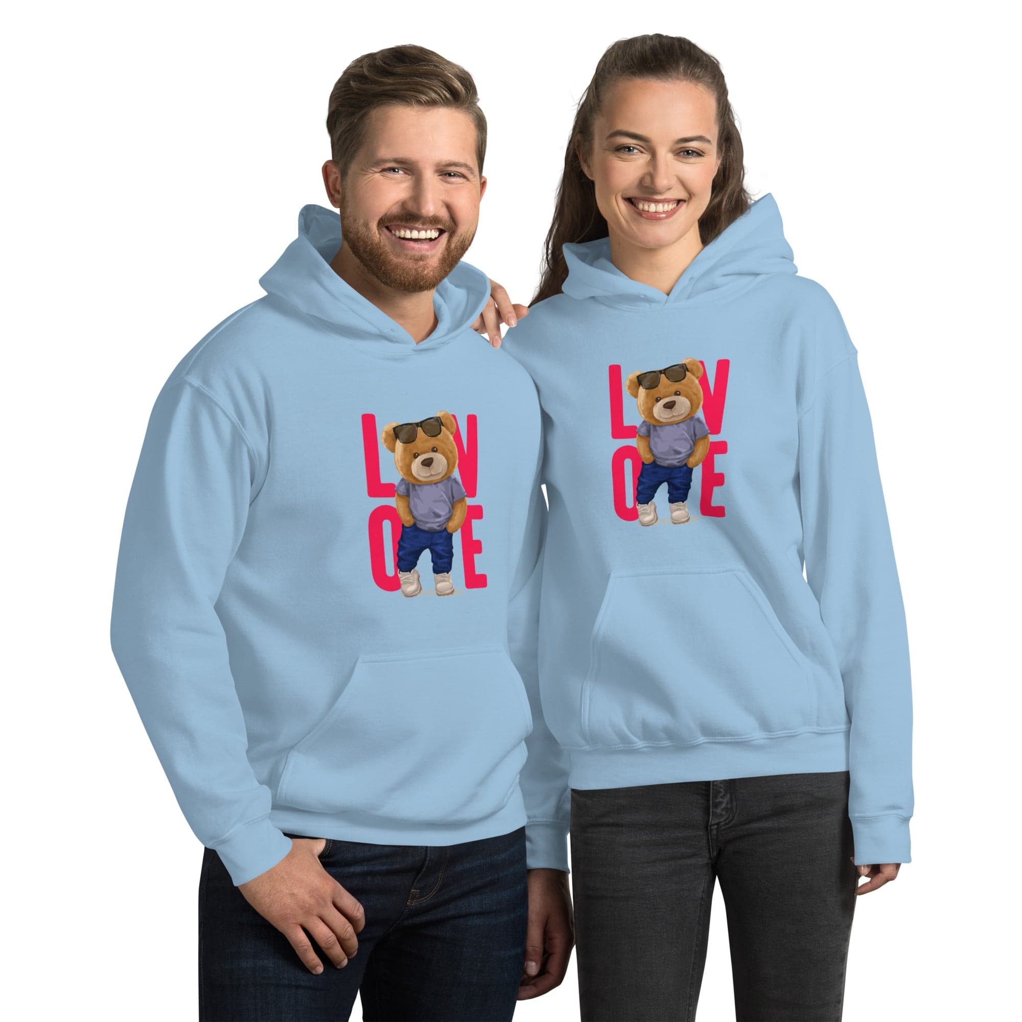 Unisex Hoodie/TeddyBear-Love - Enet Images