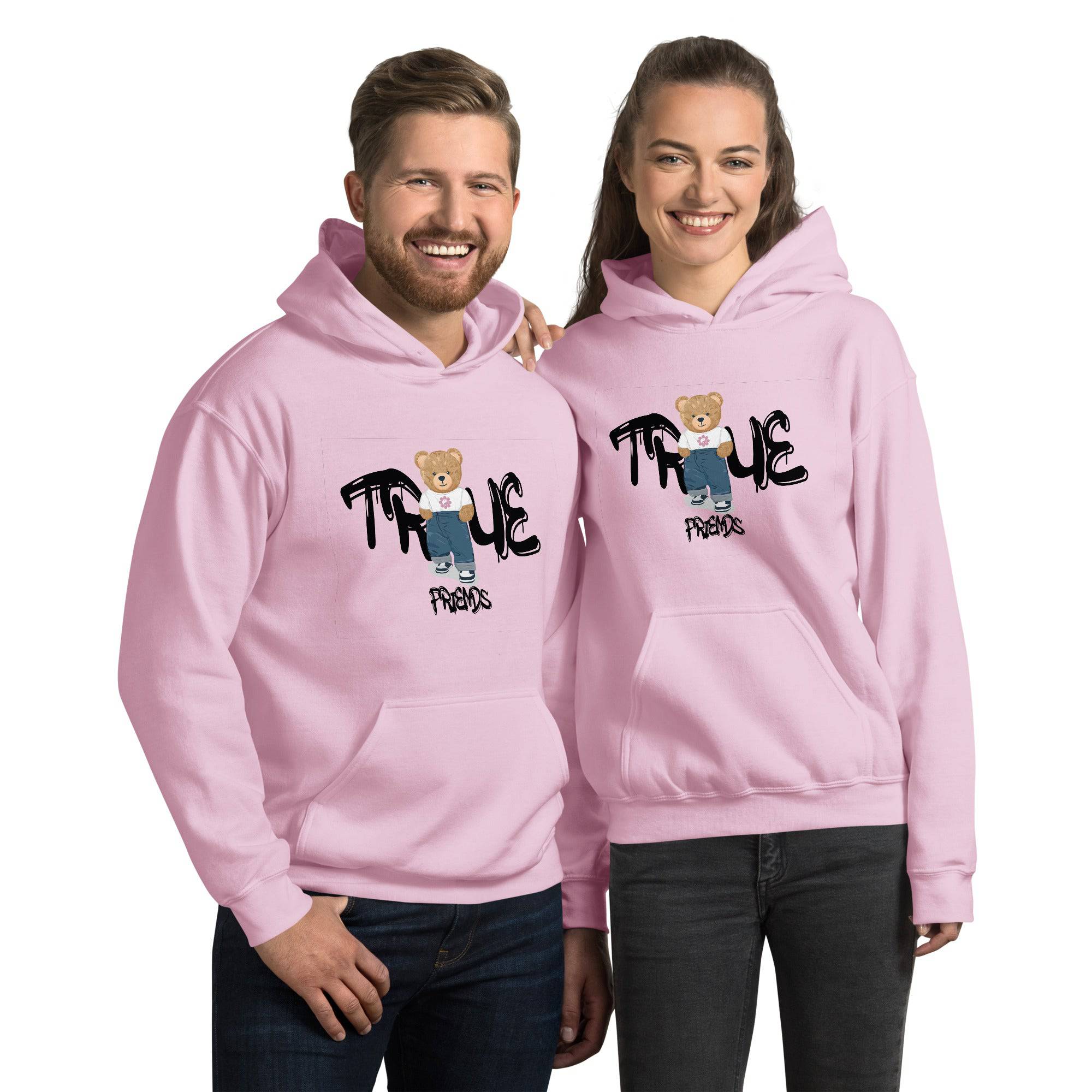 Unisex Hoodie/TeddyBear-True-Friends - Enet Images