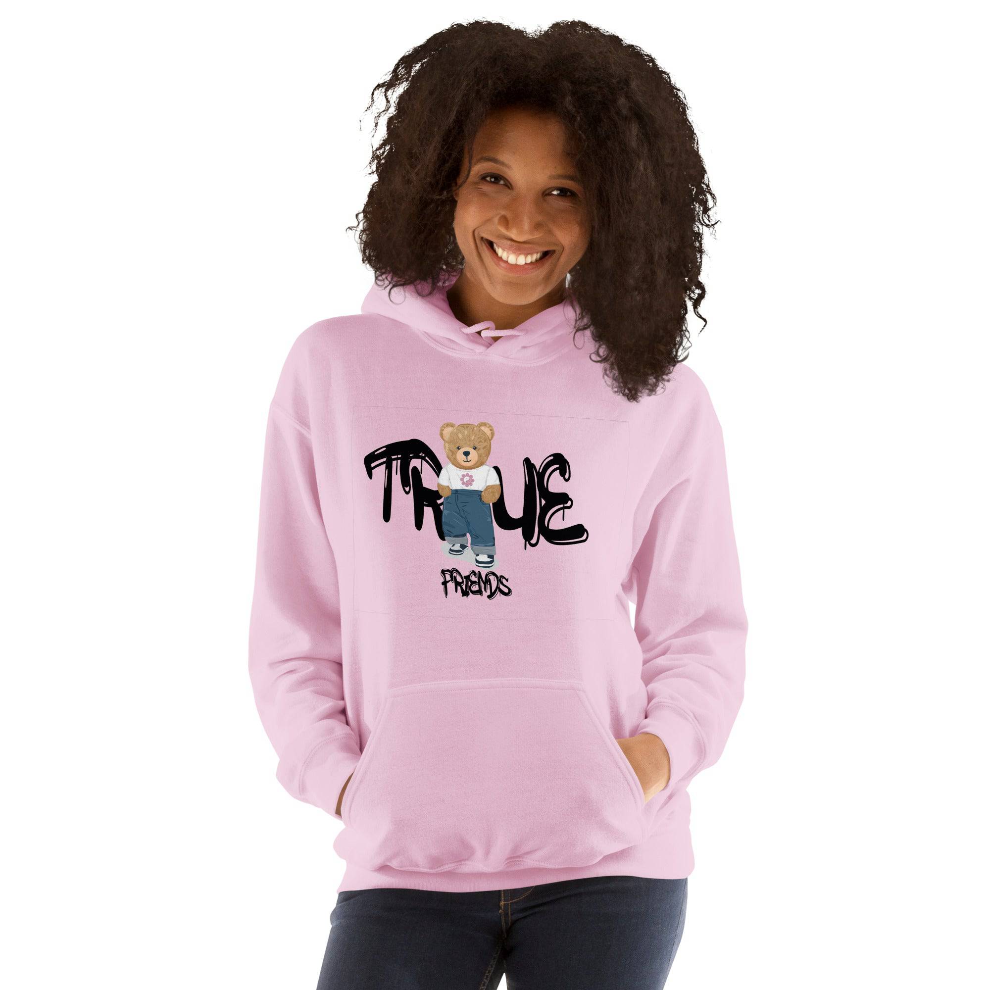 Unisex Hoodie/TeddyBear-True-Friends - Enet Images
