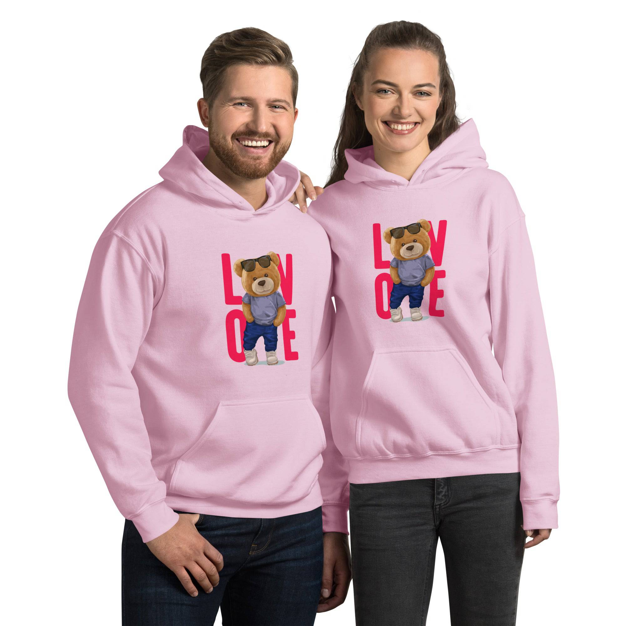 Unisex Hoodie/TeddyBear-Love - Enet Images