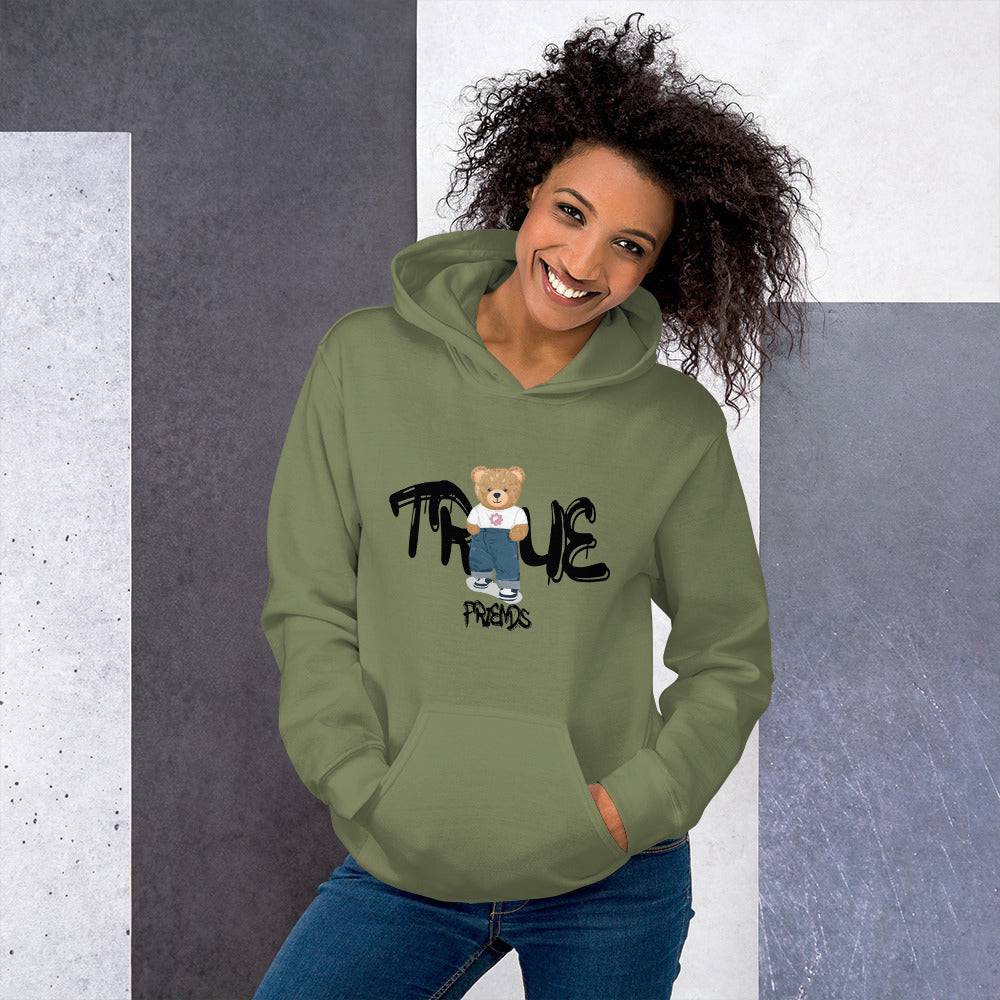 Unisex Hoodie/TeddyBear-True-Friends - Enet Images