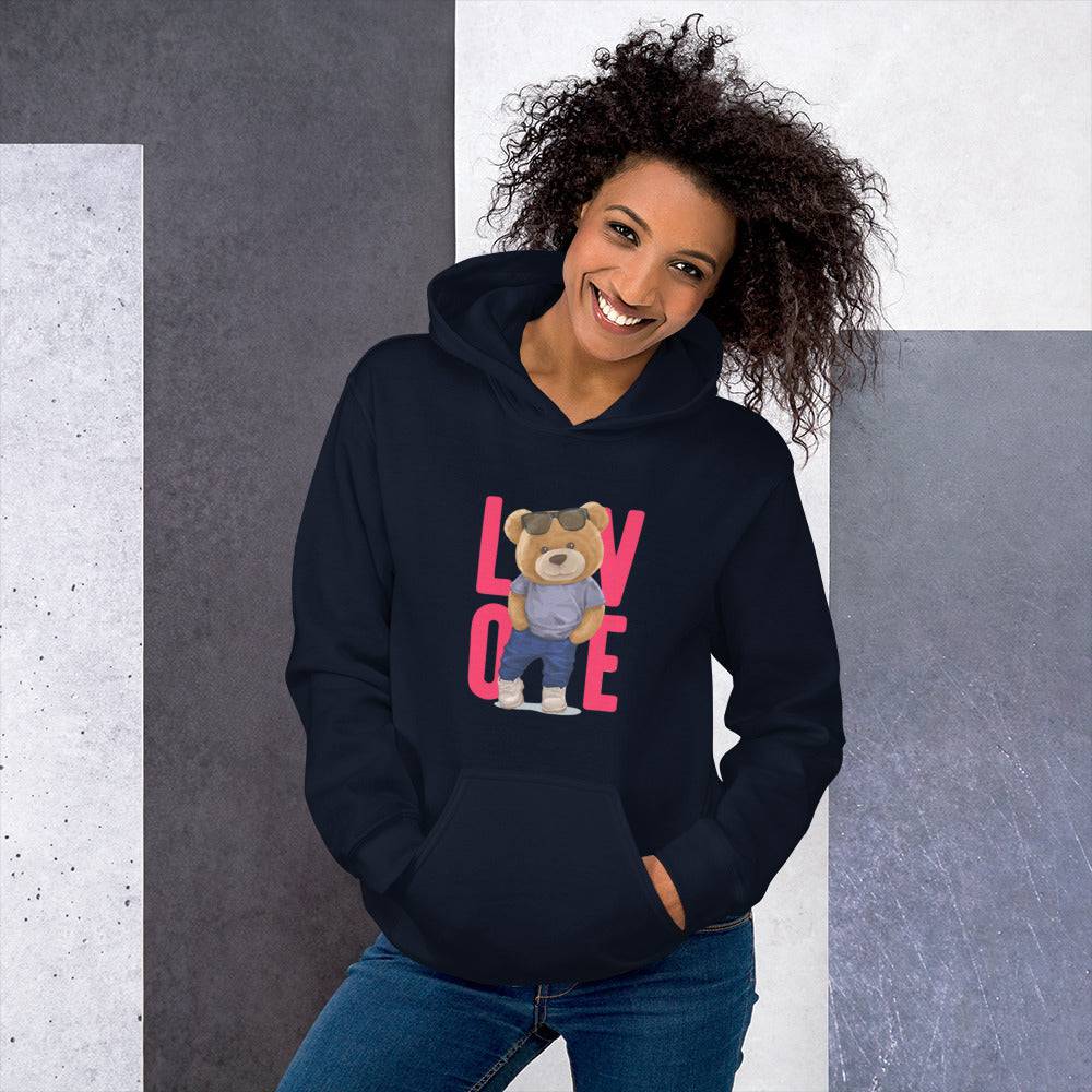 Unisex Hoodie/TeddyBear-Love - Enet Images
