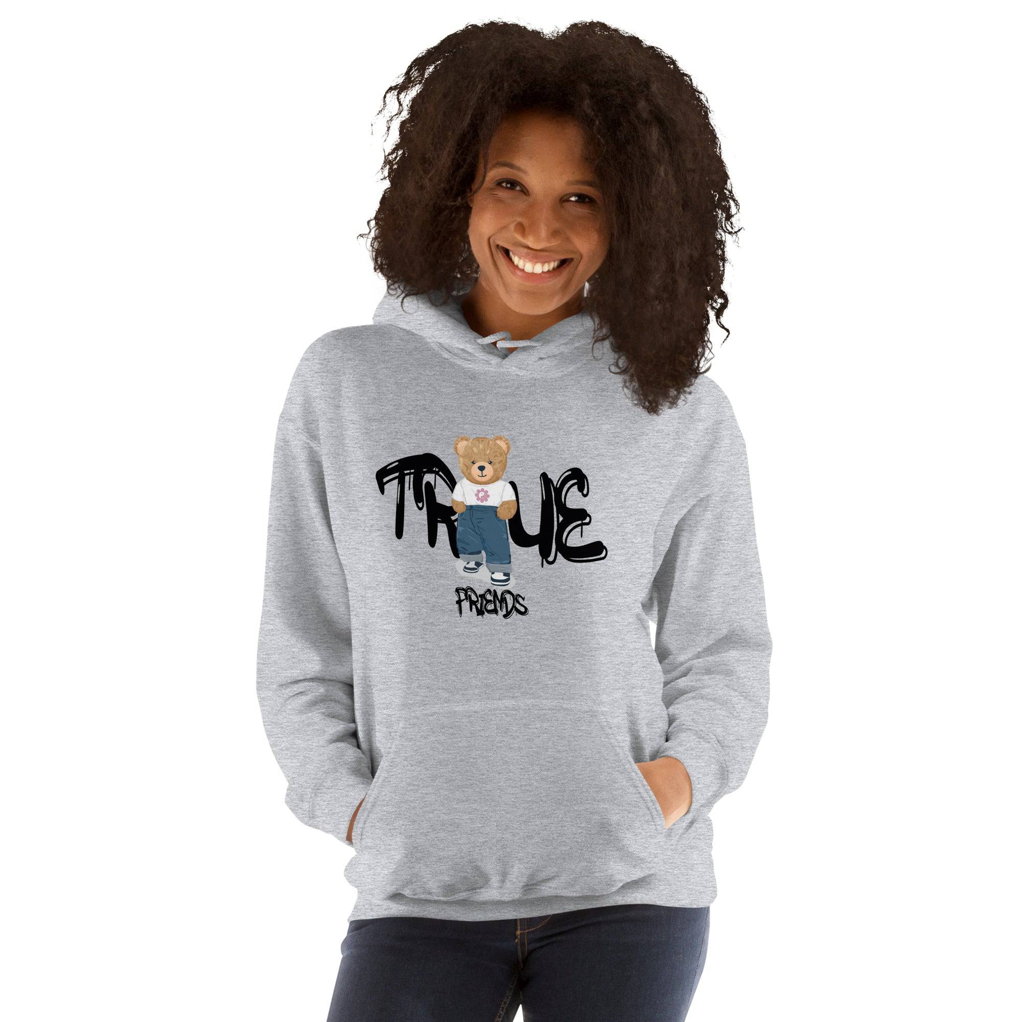Unisex Hoodie/TeddyBear-True-Friends - Enet Images