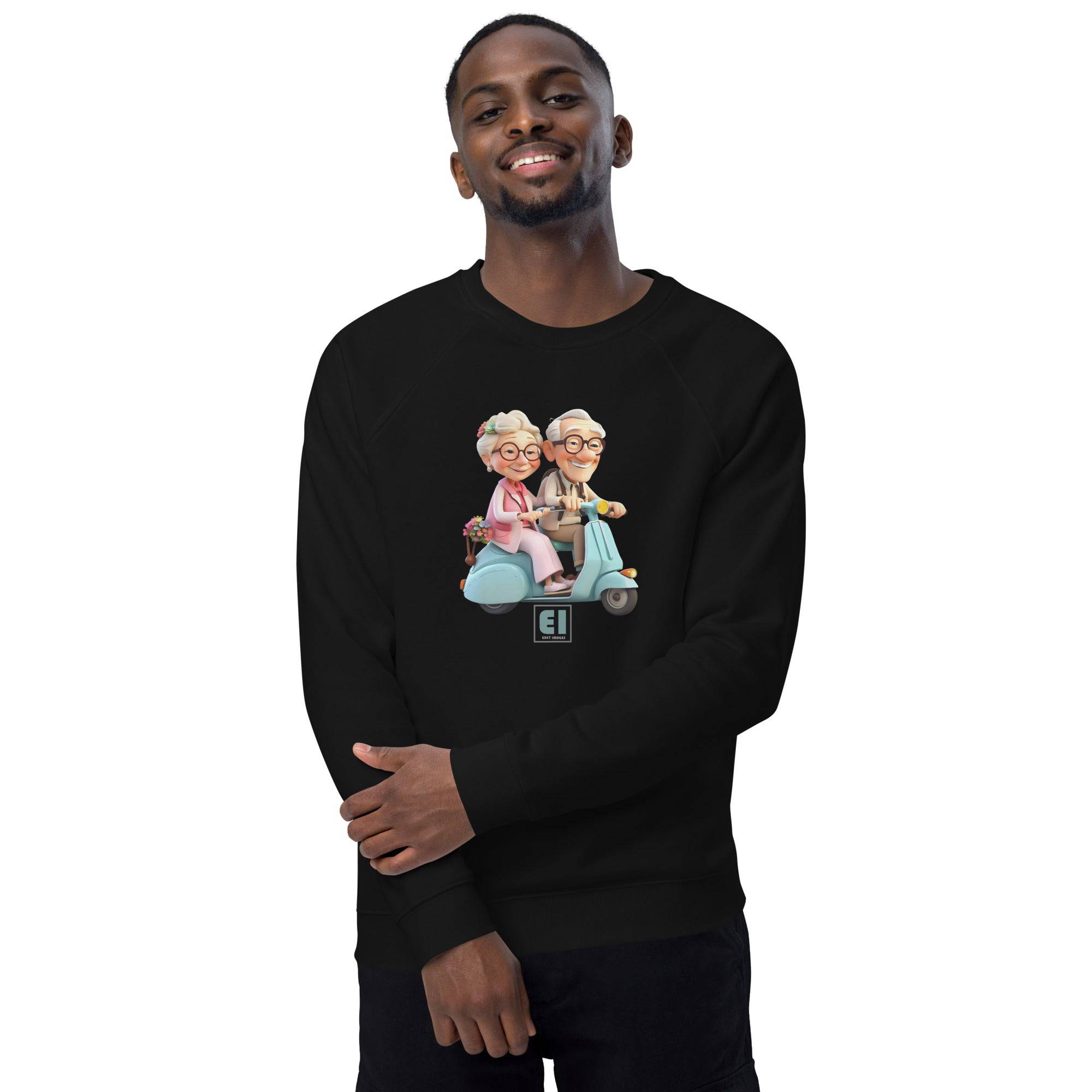 Unisex organic sweatshirt/Grandparents-Singing - Enet Images