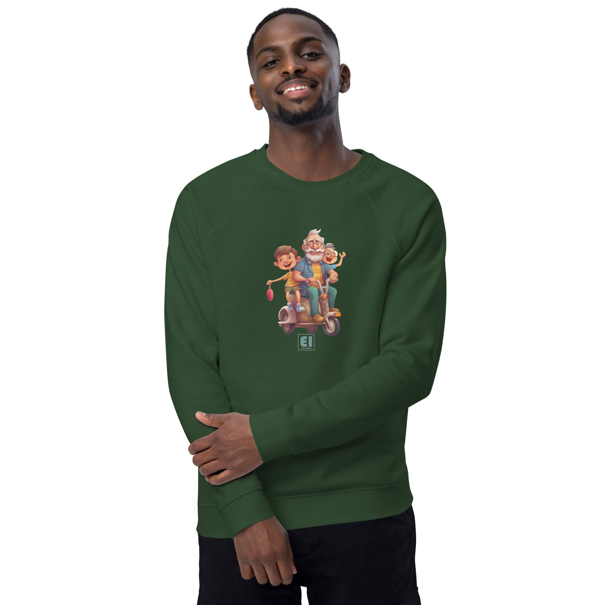 Unisex organic sweatshirt - Enet Images