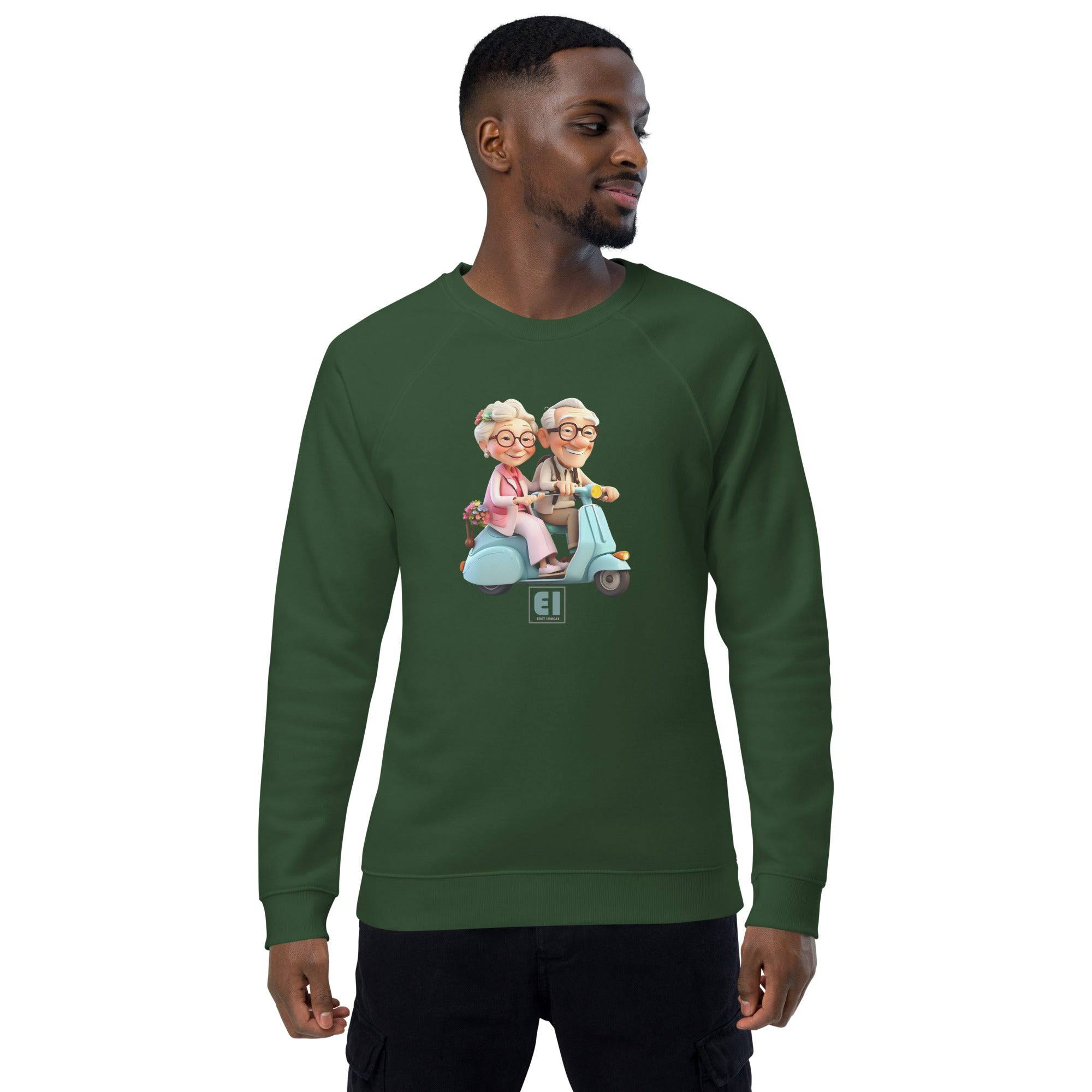 Unisex organic sweatshirt/Grandparents-Singing - Enet Images