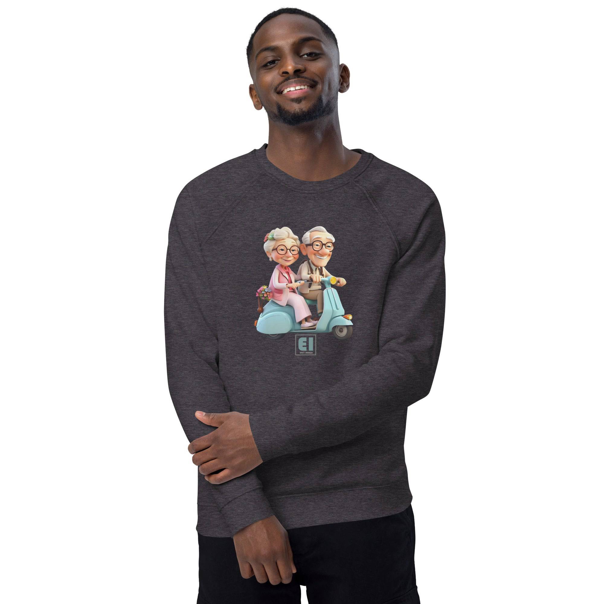 Unisex organic sweatshirt/Grandparents-Singing - Enet Images