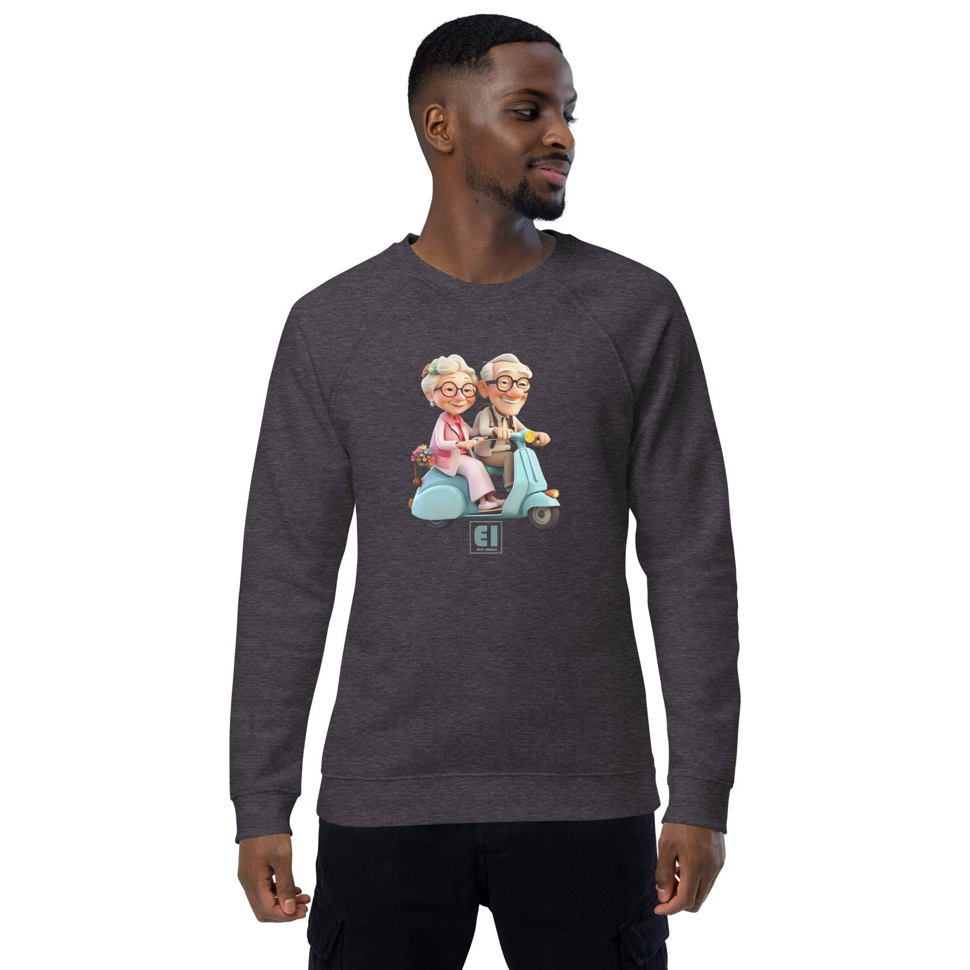 Unisex organic sweatshirt/Grandparents-Singing - Enet Images