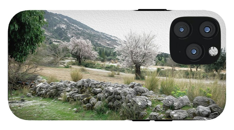 Blooming Almond Trees - Phone Case - Enet Images