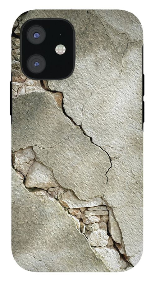 Crack On Wall Oil Effect - Phone Case - Enet Images