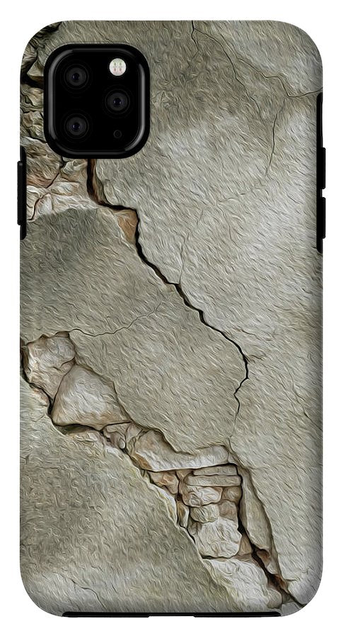 Crack On Wall Oil Effect - Phone Case - Enet Images