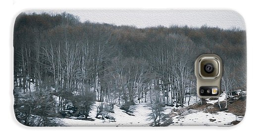 Forest Trees In Winter - Phone Case - Enet Images