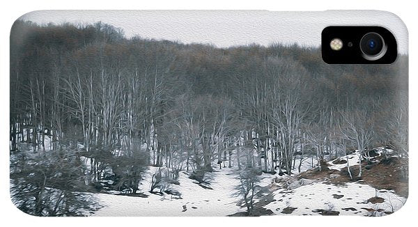 Forest Trees In Winter - Phone Case - Enet Images