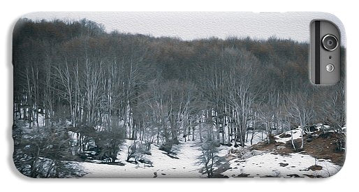Forest Trees In Winter - Phone Case - Enet Images