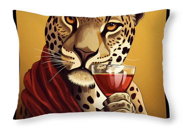 Happy Hour - Throw Pillow - Enet Images