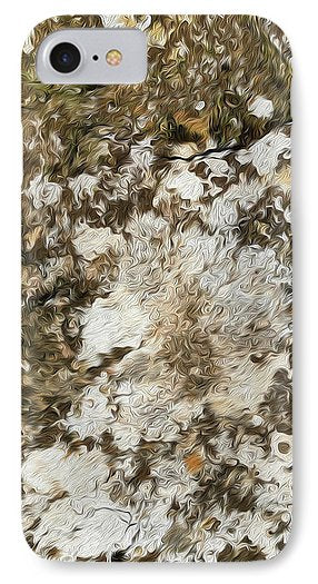 Natural Lichen On Stone-Oil Effect - Phone Case - Enet Images