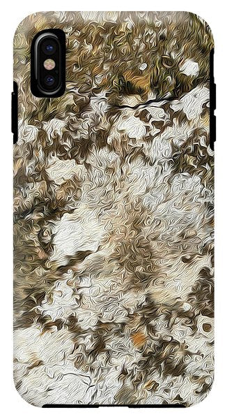 Natural Lichen On Stone-Oil Effect - Phone Case - Enet Images