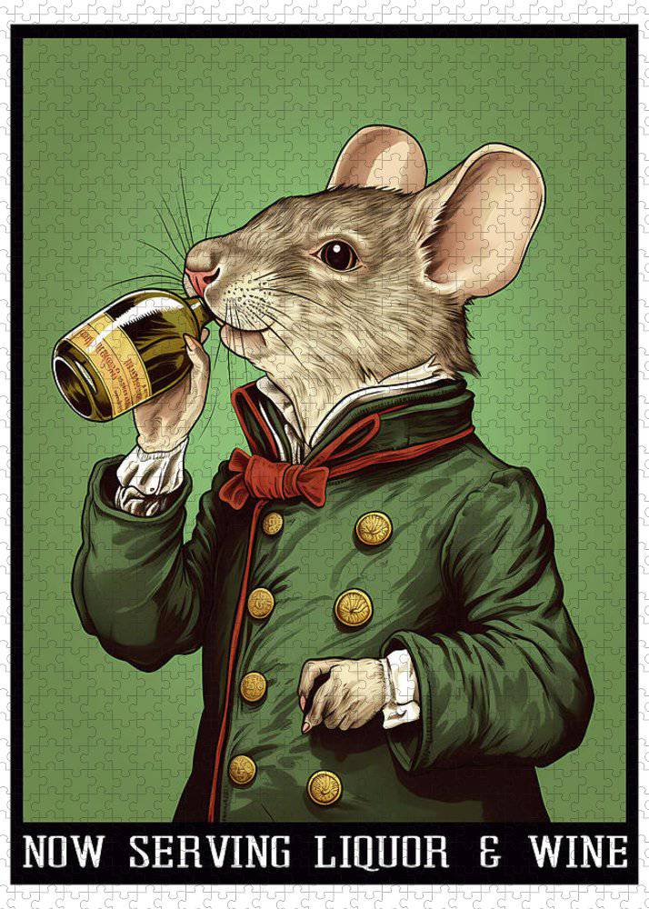 Now Serving Liquer - Puzzle - Enet Images