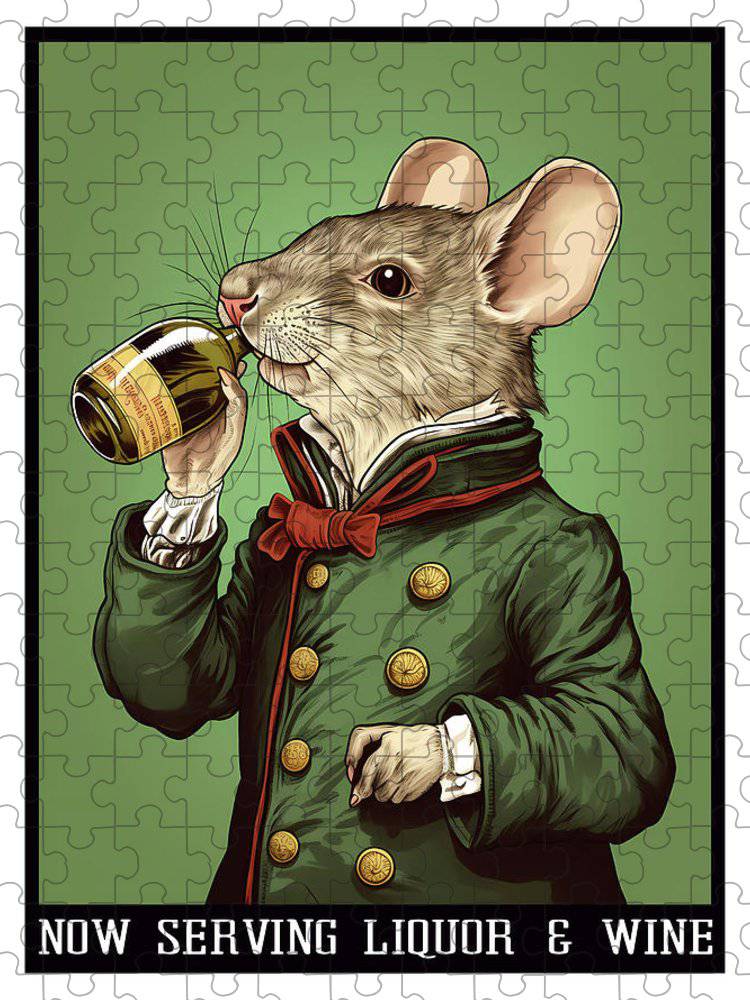 Now Serving Liquer - Puzzle - Enet Images