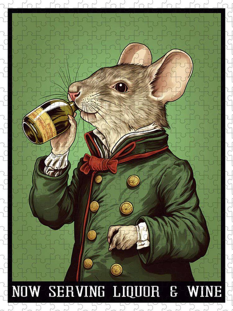 Now Serving Liquer - Puzzle - Enet Images