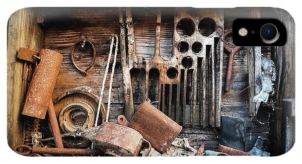 Old Tools In The Olive Grove - Phone Case - Enet Images