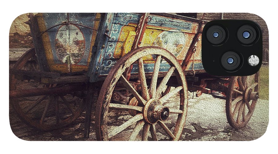 Old Wagon-Oil Effect - Phone Case - Enet Images