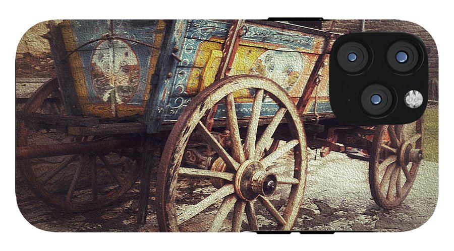 Old Wagon-Oil Effect - Phone Case - Enet Images
