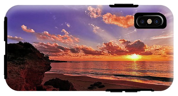 Sunset Against The Clouds - Phone Case - Enet Images