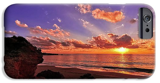 Sunset Against The Clouds - Phone Case - Enet Images