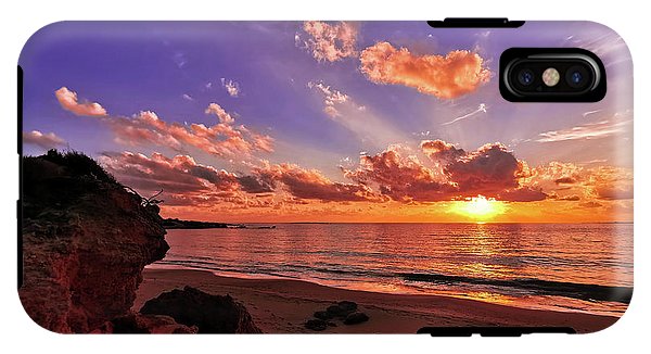 Sunset Against The Clouds - Phone Case - Enet Images