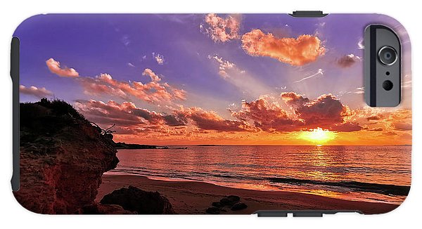 Sunset Against The Clouds - Phone Case - Enet Images