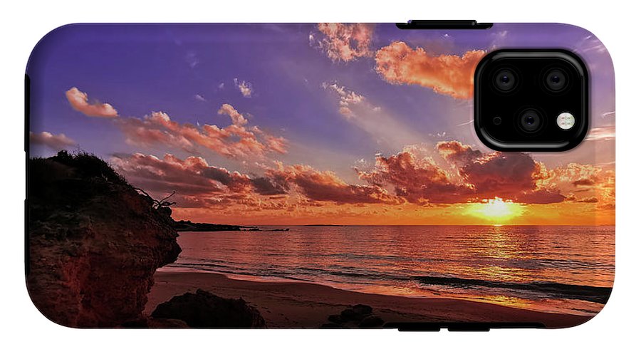 Sunset Against The Clouds - Phone Case - Enet Images