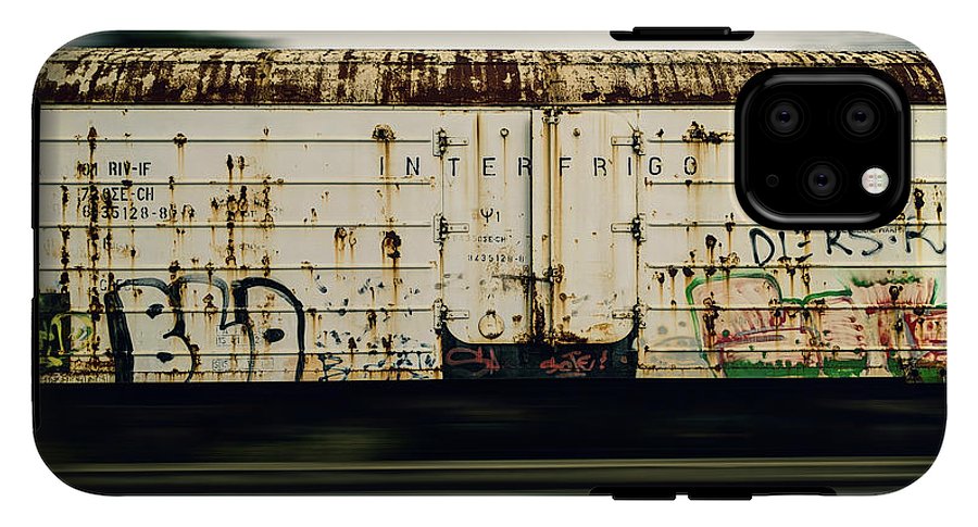 Train In Motion - Phone Case - Enet Images