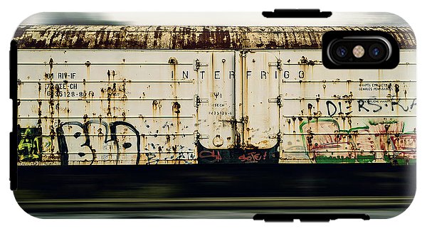 Train In Motion - Phone Case - Enet Images