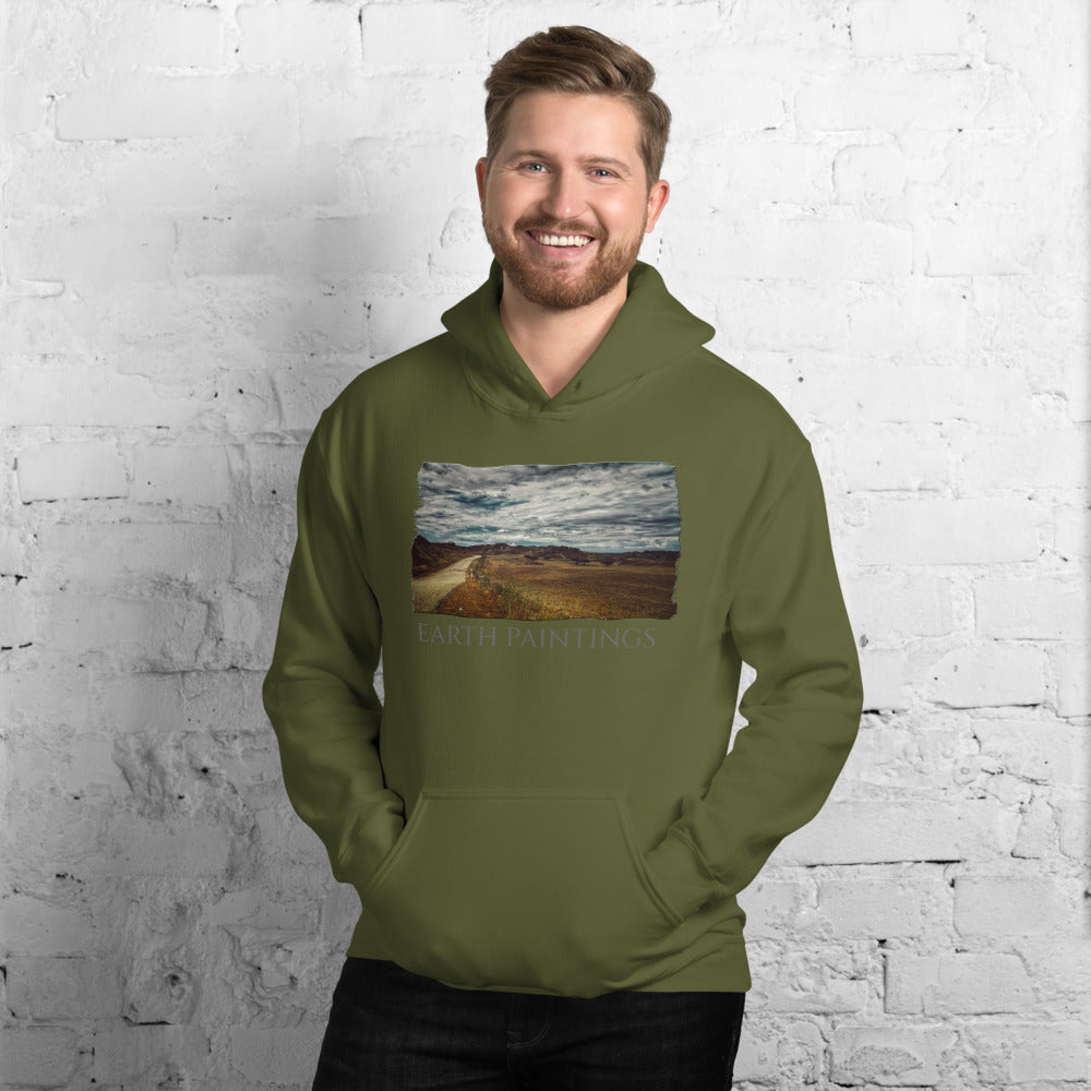 Unisex Hoodie/Earth Paintings/Personalized - Enet Images
