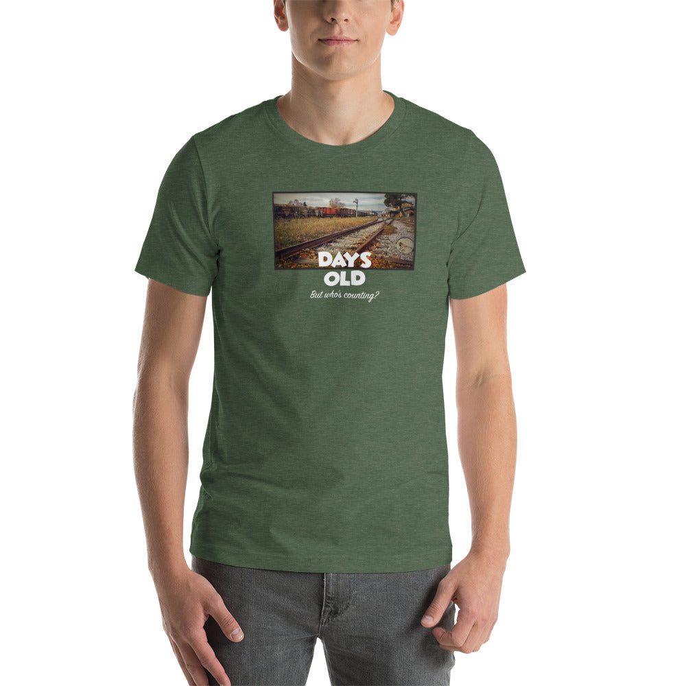 Short-Sleeve Unisex T-Shirt/old train station - Enet Images