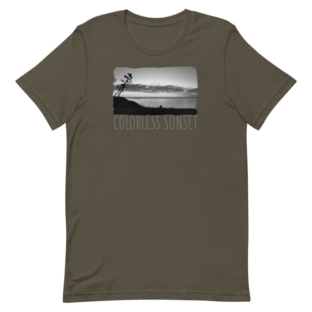 Short-Sleeve Unisex T-Shirt/Colorless Sunset/Personalized - Enet Images
