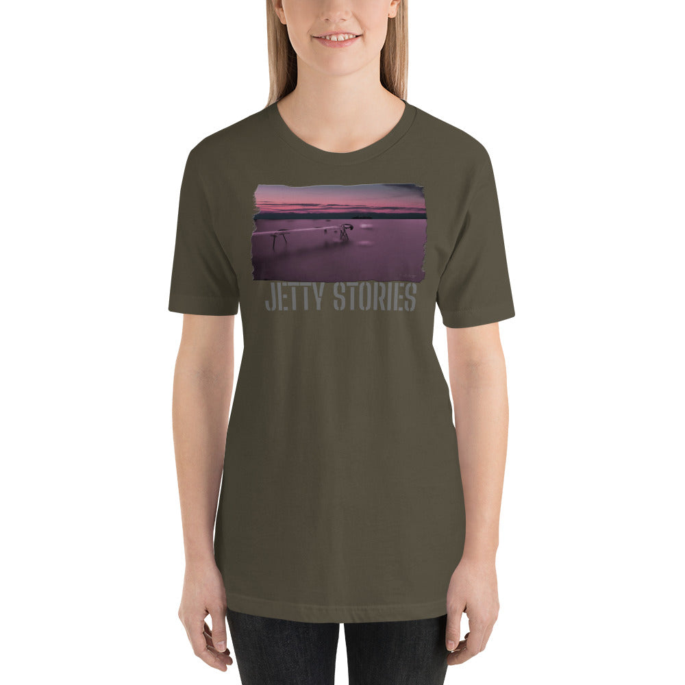 Short-Sleeve Unisex T-Shirt/Jetty Stories/Personalized - Enet Images