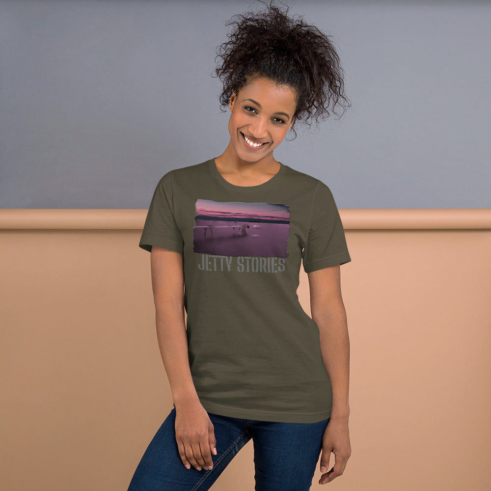 Short-Sleeve Unisex T-Shirt/Jetty Stories/Personalized - Enet Images