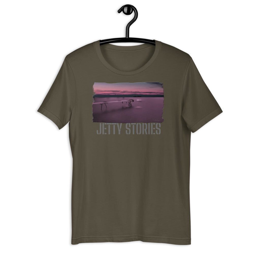 Short-Sleeve Unisex T-Shirt/Jetty Stories/Personalized - Enet Images