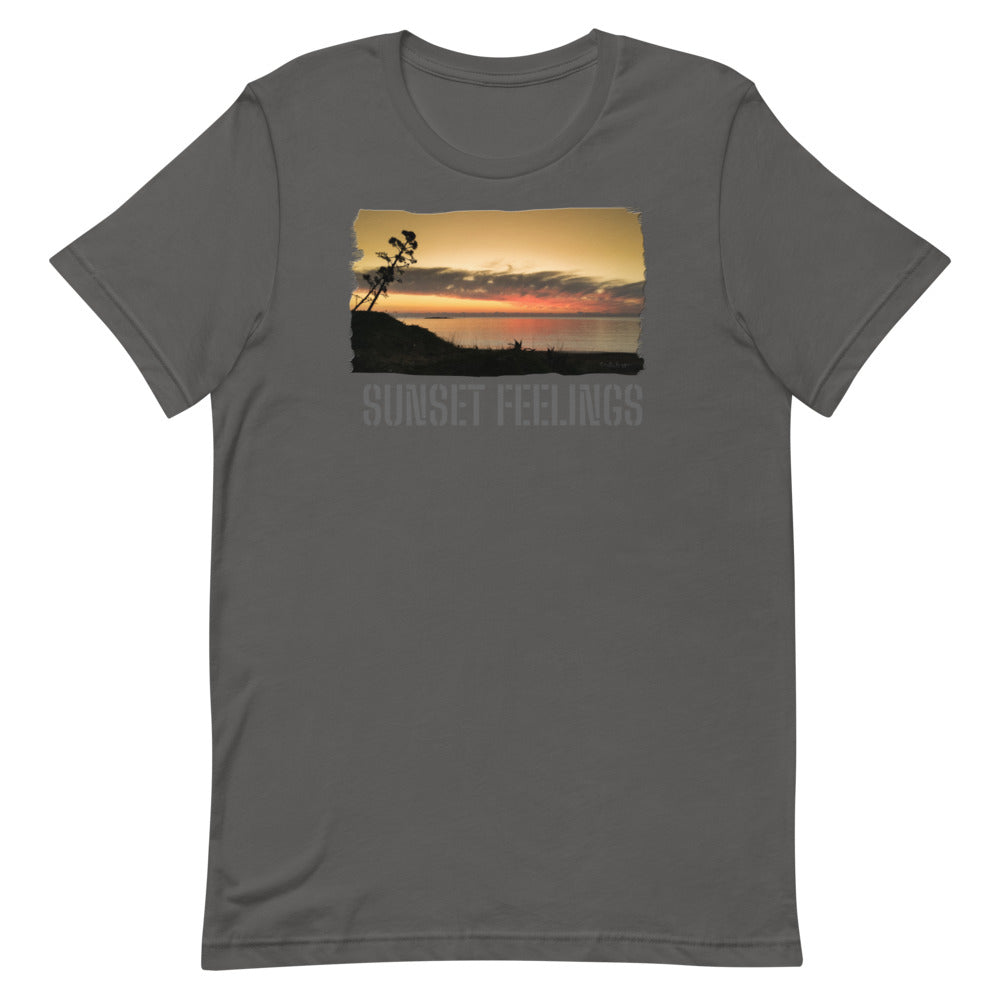 Short-Sleeve Unisex T-Shirt/Sunset Feelings/Personalized - Enet Images