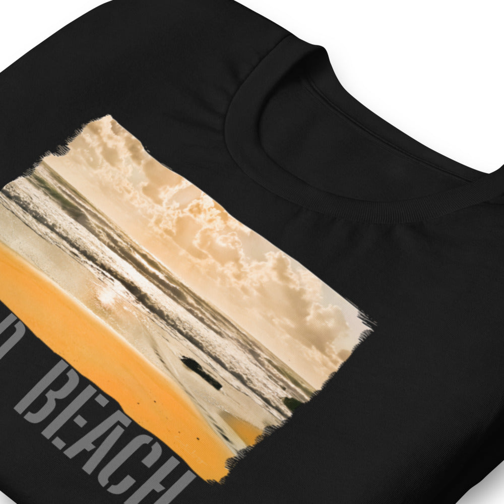 Short-Sleeve Unisex T-Shirt/Gold Beach/Personalized - Enet Images