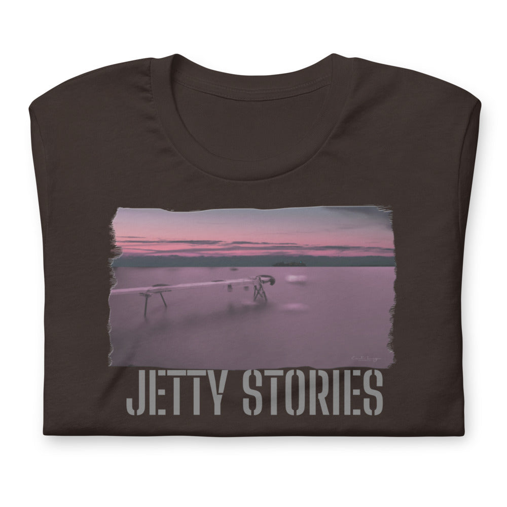 Short-Sleeve Unisex T-Shirt/Jetty Stories/Personalized - Enet Images